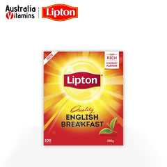 Lipton 优质英式早餐茶包 100 袋装 200g