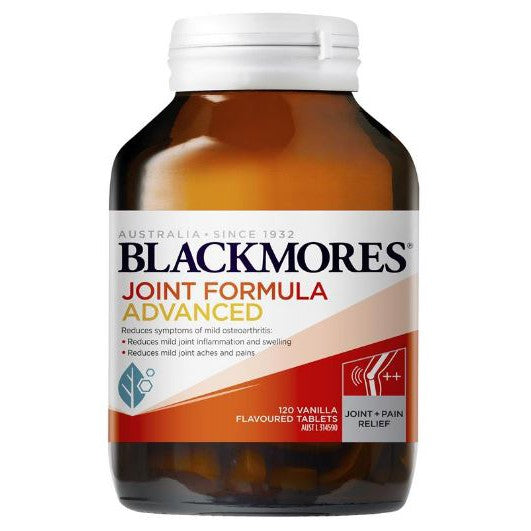 Blackmores 高级关节配方，含葡萄糖胺和软骨素，120 片