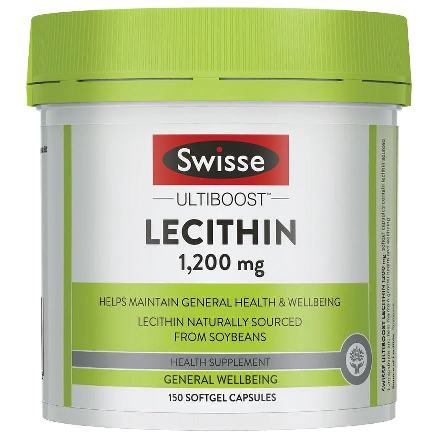 Swisse Ultiboost Lecithin 150 Soft Capsules