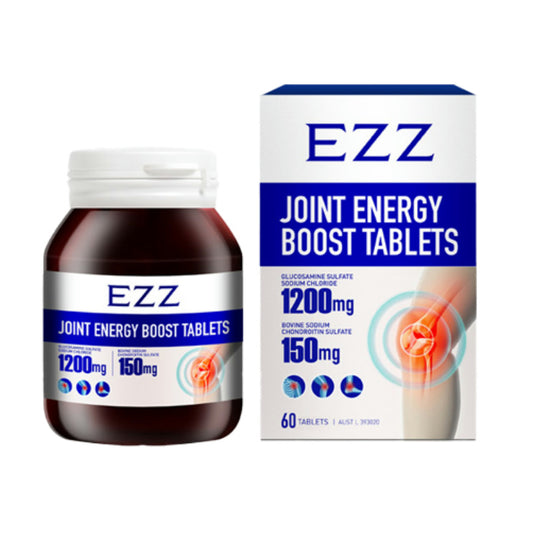 EZZ Joint Energy Boost Tablets with Six Essential Nutrients 60Capsules