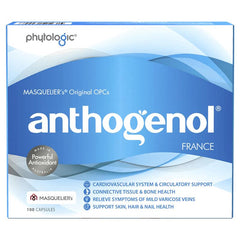 Phytologic Anthogenol France Powerful Antioxidant 100 Capsules