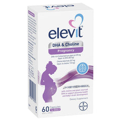 Elevit DHA + 胆碱孕期胶囊 60 粒