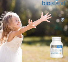 Bio Island Cod Liver and Fish Oil Kids 90 Capsules