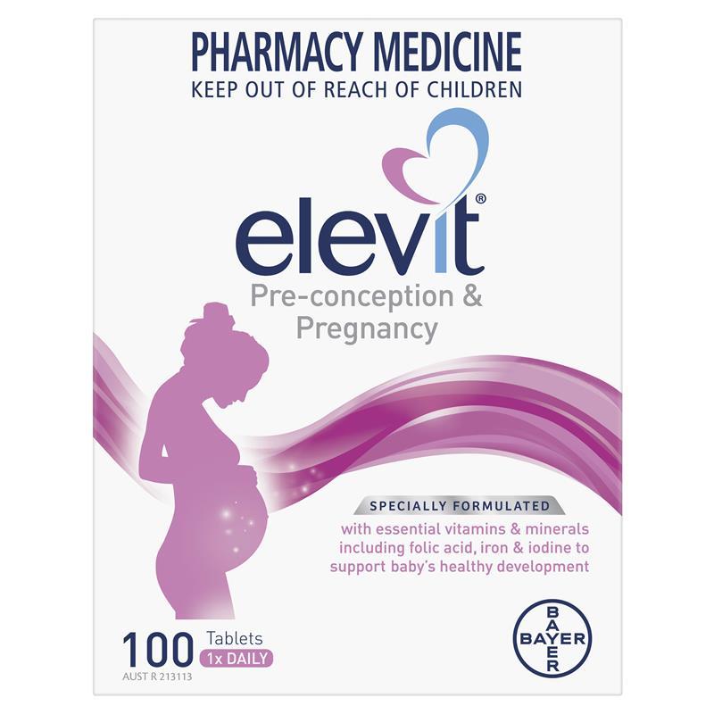 Elevit Women Pregnancy Multivitamin 100 Tablets