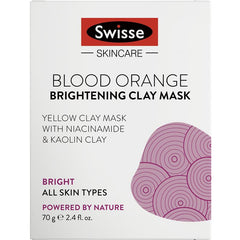 Swisse Skincare Blood Orange Brightening Clay Mask 70g