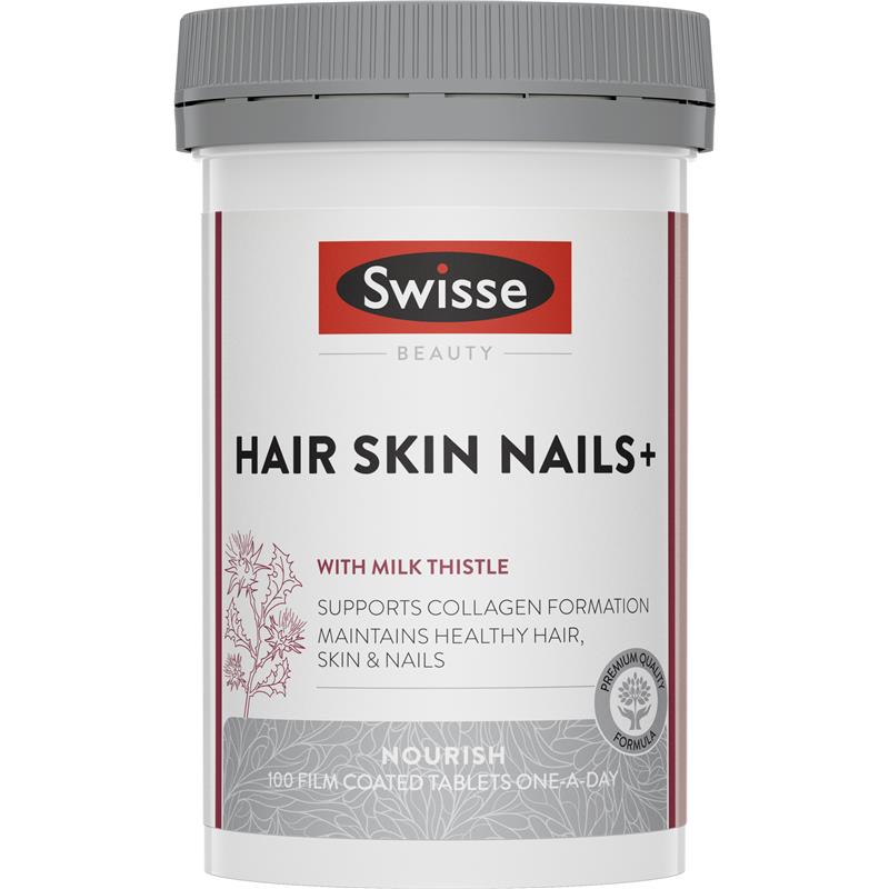 Swisse Ultiboost Hair Skin Nails+ 100 Tablets