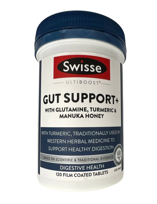 Swisse Ultiboost Gut Support + 120 Tablets Support Healthy Digestion