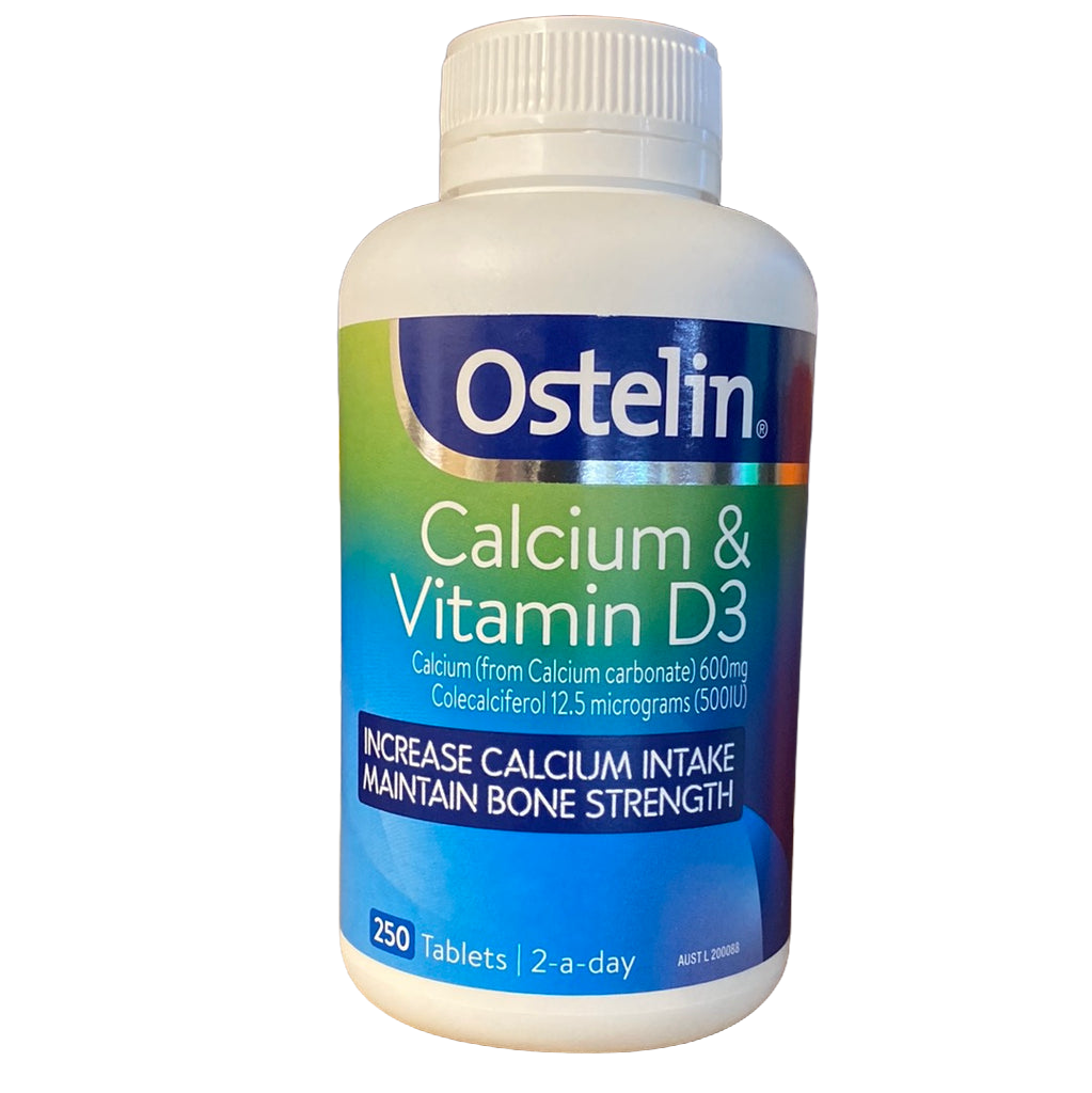 Ostelin Calcium & Vitamin D3 250 Tablets