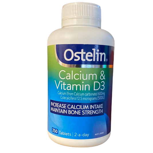 Ostelin Calcium & Vitamin D3 250 Tablets