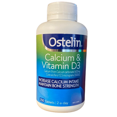 Ostelin Calcium & Vitamin D3 250 Tablets