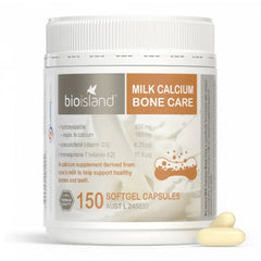 Bio Island Milk Calcium Bone Care 150 capsules