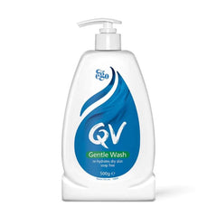 EGO QV Gentle Wash Re-Hydrates Dry Skin 500g