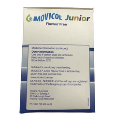 Movicol Flavour Free Junior 30 Sachets