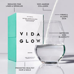 Vida Glow Marine Collagen Powder Sachets