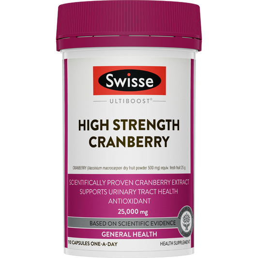 Swisse Ultiboost High Strength Cranberry 110caps