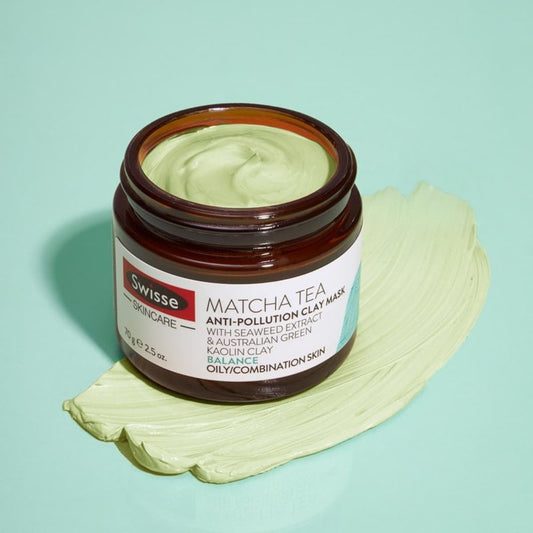 Swisse Skincare Matcha Tea Clay Mask 70g