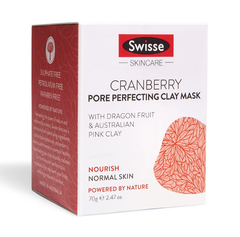 Swisse Cranberry Pore Perfecting Clay Mask 70g