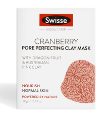 Swisse Cranberry Pore Perfecting Clay Mask 70g