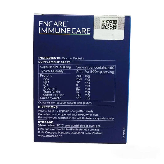 Encare ImmuneCare Shield For Adults 60capsule