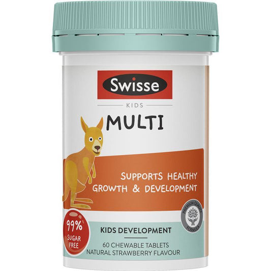 Swisse Kids Multi Support Healthy Growth & Development 60 Tablets