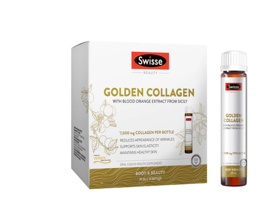 Swisse Beauty Golden Collagen Liquid 25ml X 10 Bottles