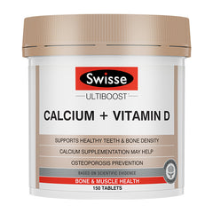 Swisse Ultiboost Calcium + Vitamin D 150 Tablets