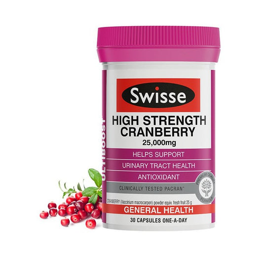 Swisse High Strength Cranberry 30 Caps