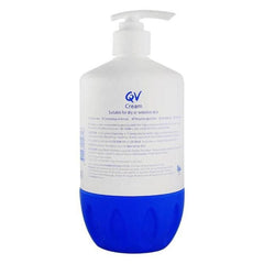 QV Moisturising Cream For Dry Skin. 500G Pump