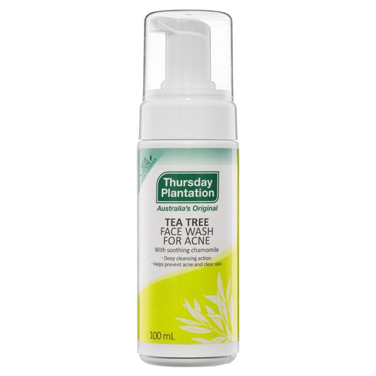 Thursday Plantation Tea Tree Face Wash for Acne 100ml