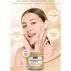 Swisse Beauty Collagen Glow 45 Gummies Natural Strawberry & Vanilla Flavour