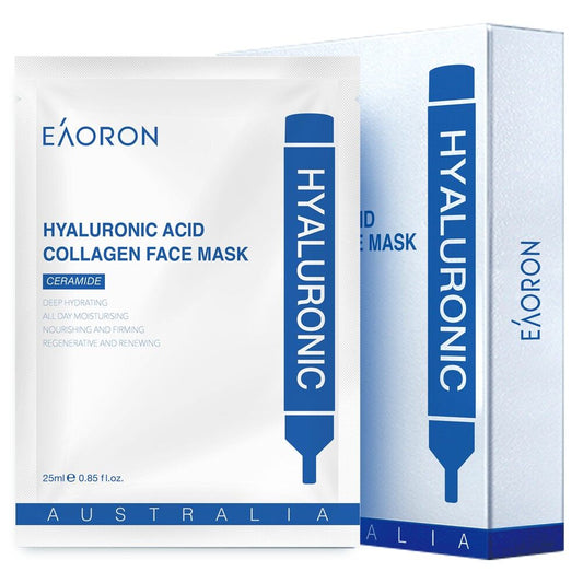 Eaoron Hyaluronic Acid Collagen Hydrating Face Mask 25ml 5 Piece