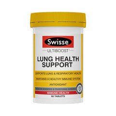 Swisse Ultiboost Lung Health Immune Support Antioxidant Vitamin C 90 Tablets