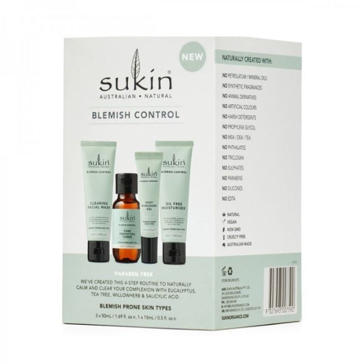 Sukin Blemish Control Kit 4 Steps