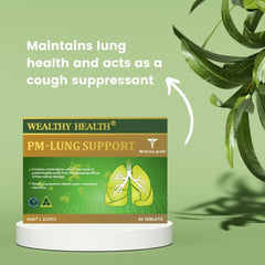 Wealthy Health-PM Lung Support 60 Tablets