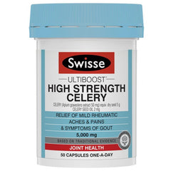 Swisse Ultiboost High Strength Celery 5000mg 50 Capsules