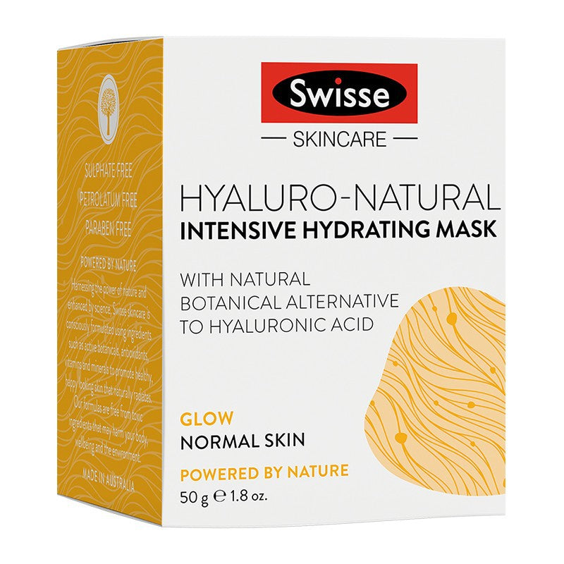 Swisse Hyaluro-Natural Facial treatment formulated Intensive Hydrating Mask 50g