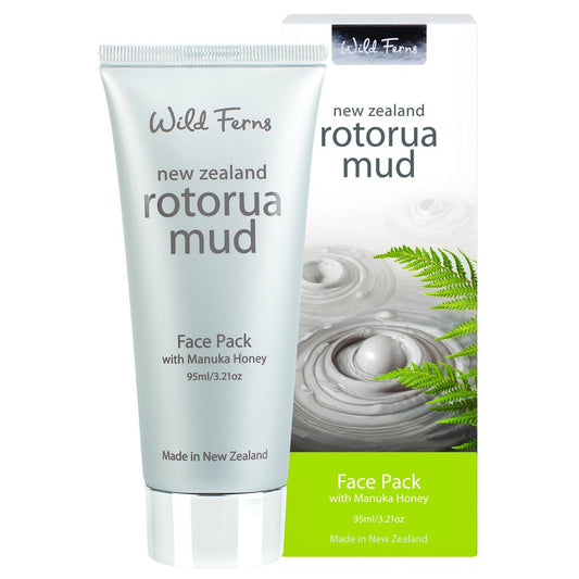 Wild Fern's New Zealand Rotorua Mud Face Pack with Manuka Honey 95ml