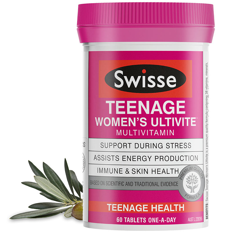 Swisse Teenage Ultivite 女士胶囊 60 片