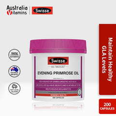 Swisse Ultiboost Evening Primrose Oil 200 Capsules