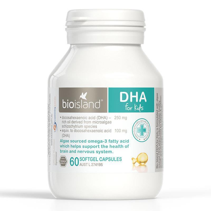 Bio Island 儿童 DHA 60 粒胶囊