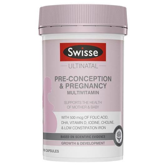 Swisse Ultinatal Pre Conception and Pregnancy 180 Capsules