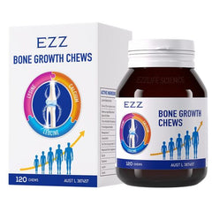 EZZ Bone Growth Chews Plus 120 Chewable Tablets