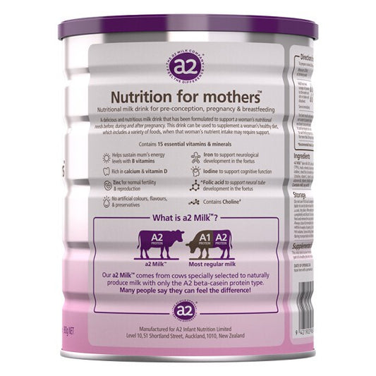 A2 Nutrition For Mothers Pre-conception Pregnancy 900G (EXP 10/2024)