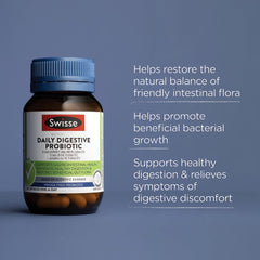 Swisse Ultibiotic Daily Digestive Probiotic 90 Capsules