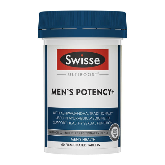 Swisse Ultiboost Men's Potency+ 60 Film Coated Tablets