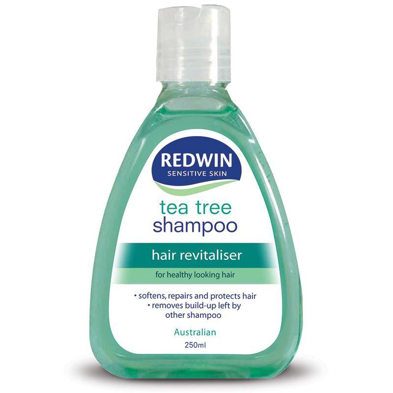 Redwin Tea Tree Shampoo 250ml Hair Revitaliser Soften Repair Protection