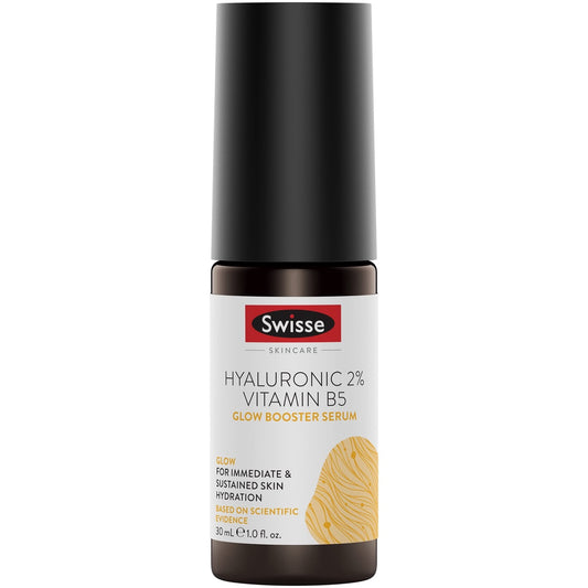 Swisse Skincare Hyaluronic 2% Vitamin B5 Glow Booster Serum 30ml