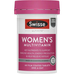 Swisse Ultivite Womens Multivitamin 60 Tablets